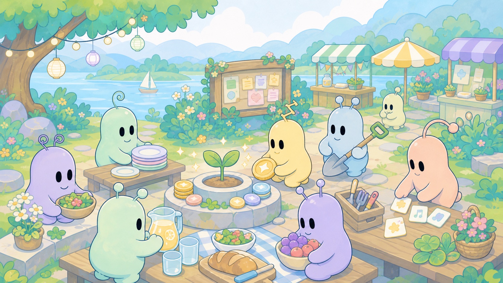 BlockParty — neighbors planning little things together funded app scene